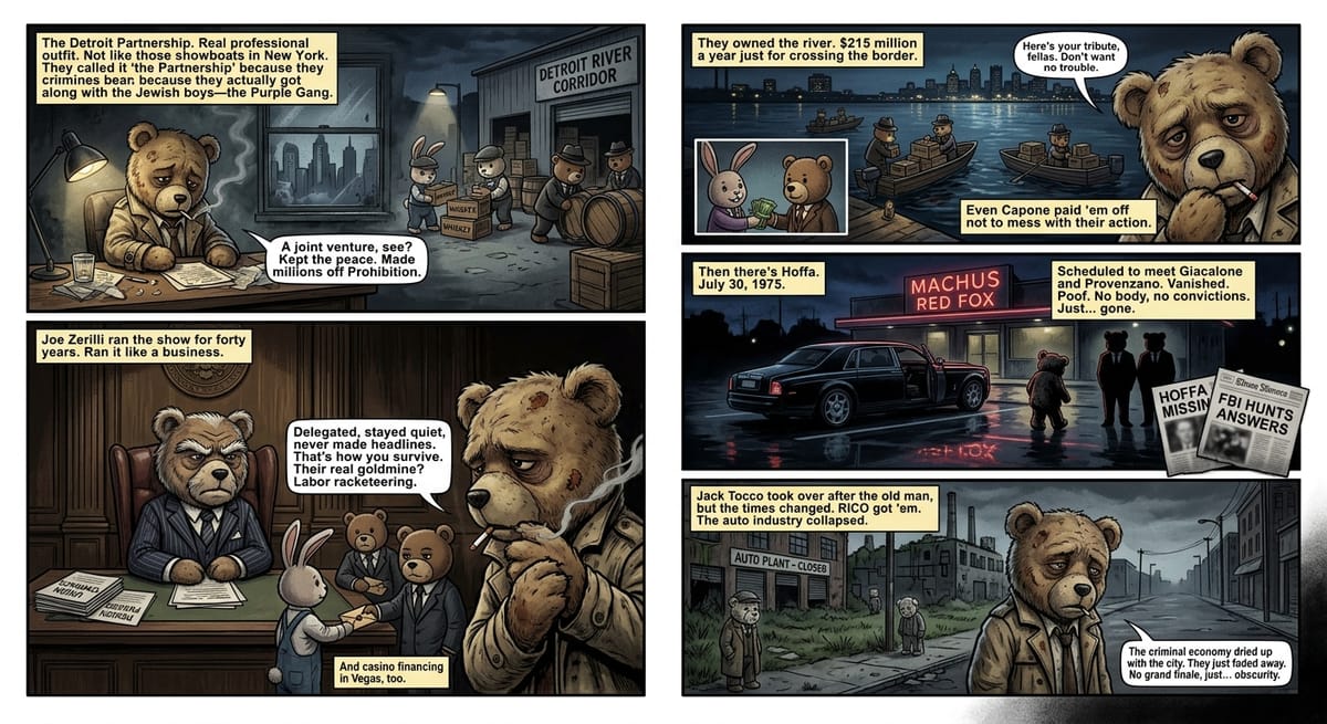 The Detroit Partnership: Motor City's Mafia