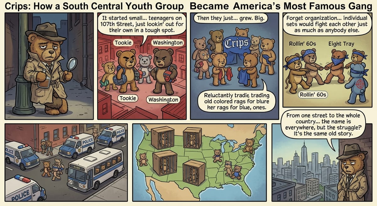 The Crips: How a South Central Youth Group Became America's Most Famous Gang