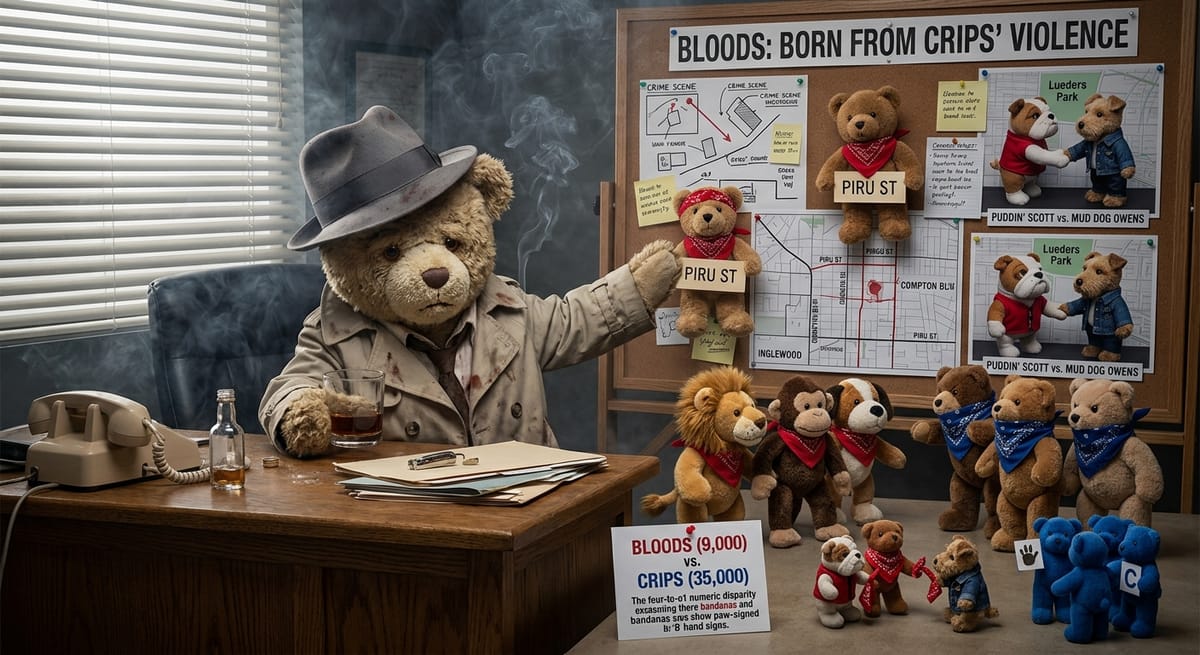 The Bloods: Born From the Crips' Own Violence