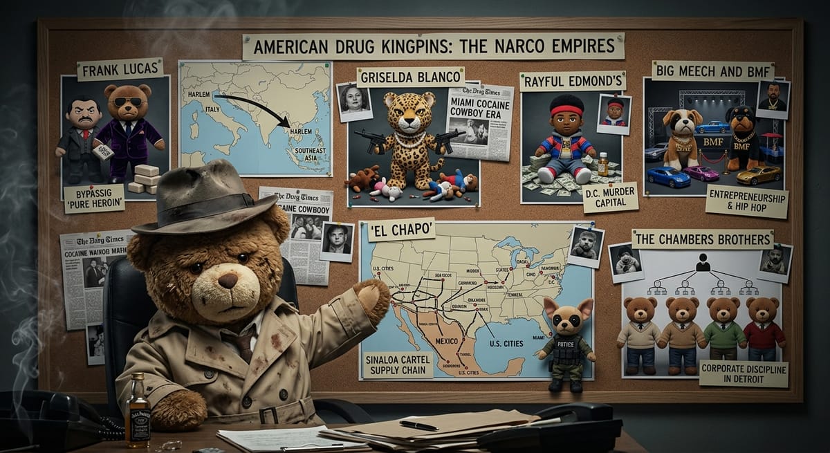 American Drug Kingpins: The Narco Empires That Supplied a Nation