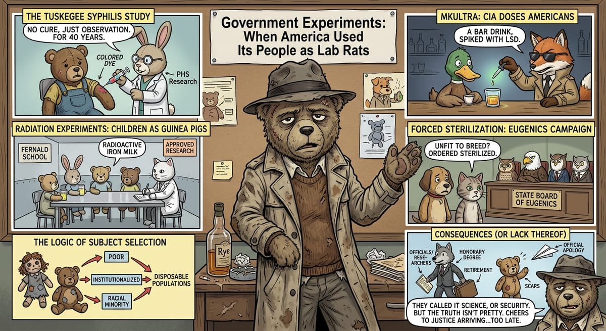 Government Experiments: When America Used Its People as Lab Rats