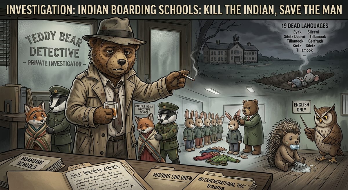Indian Boarding Schools: Kill the Indian Save the Man