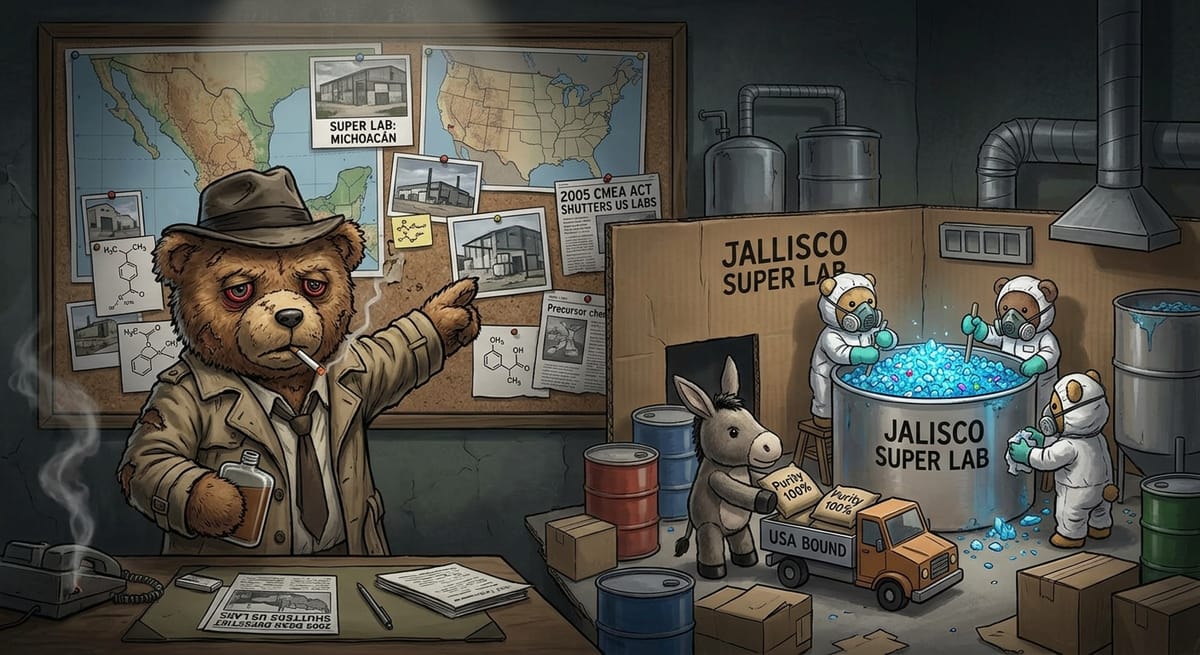 Mexican Super Labs: How Meth Production Went Industrial