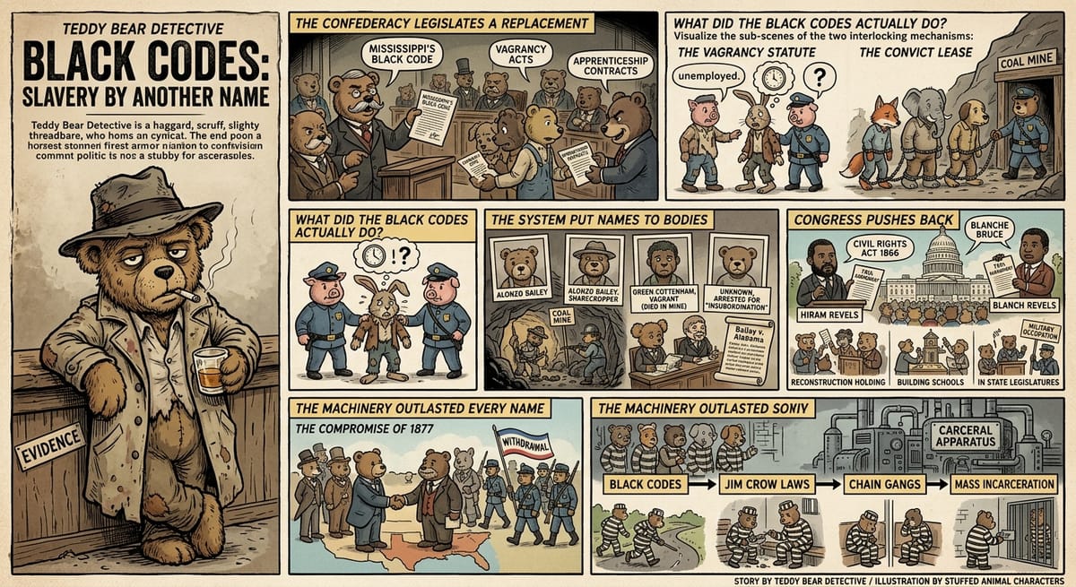 Black Codes and Convict Leasing: Slavery by Another Name