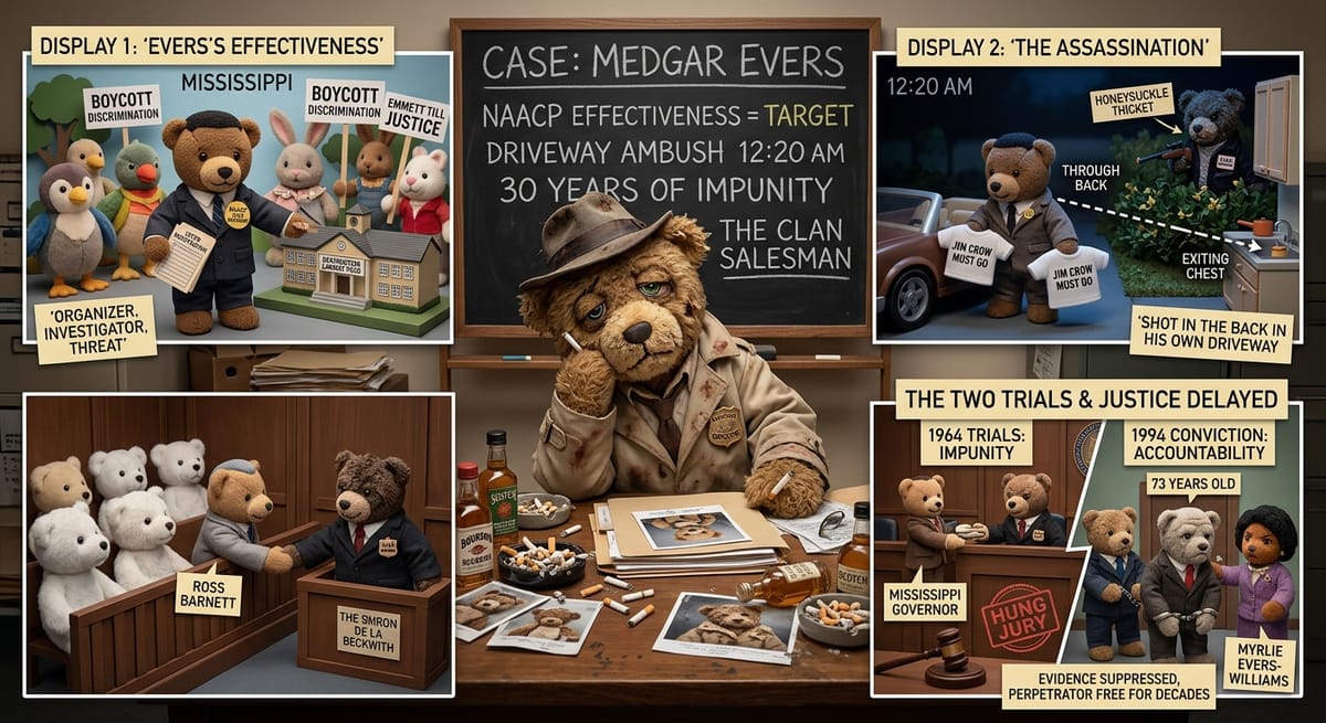 Medgar Evers: Assassinated in His Own Driveway