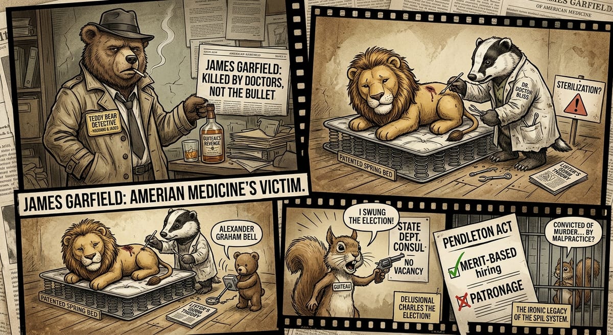 James Garfield: Killed by a Man Who Wanted a Government Job