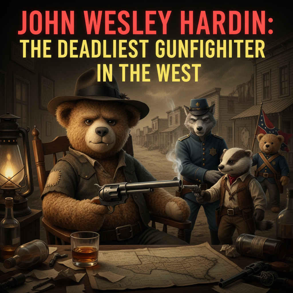 John Wesley Hardin: The Deadliest Gunfighter in the West