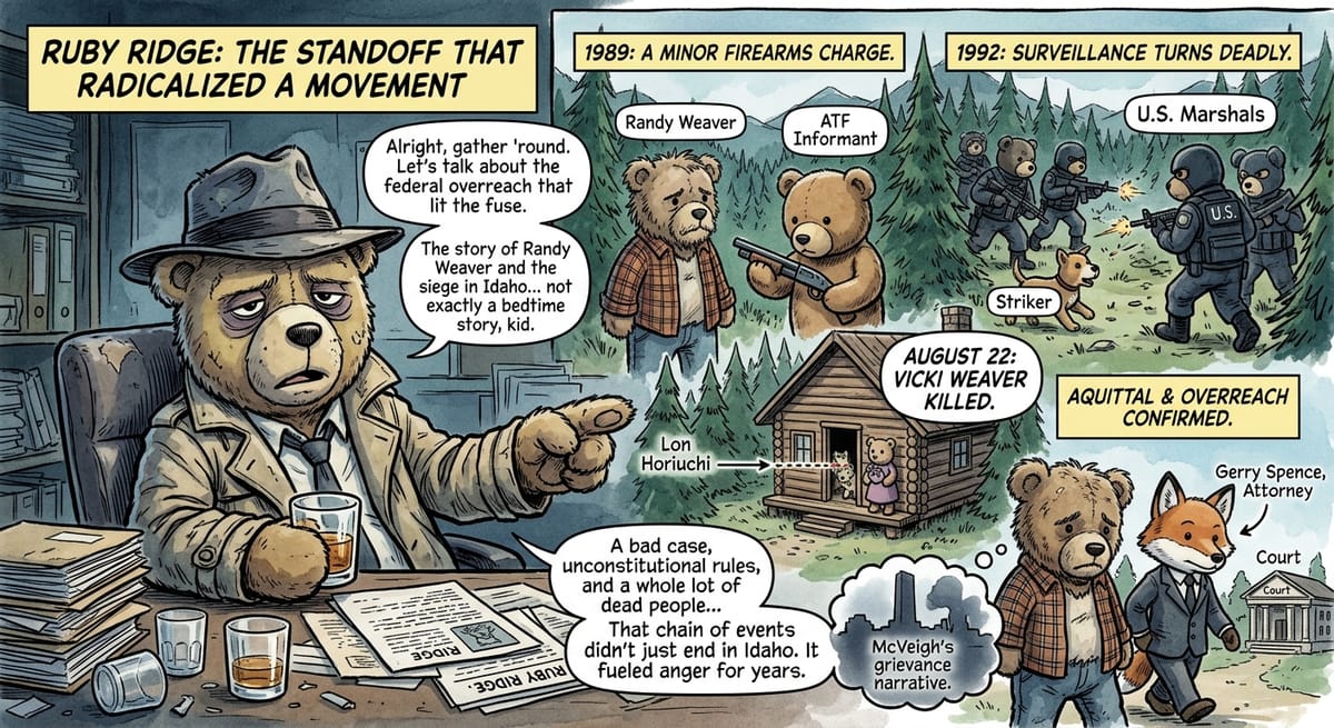 Ruby Ridge: The Standoff That Radicalized a Movement