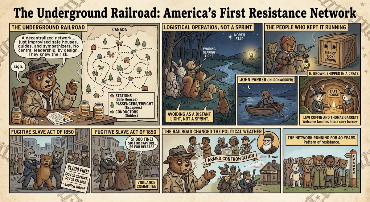 The Underground Railroad: America's First Resistance Network