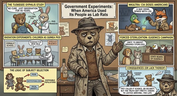 Government Experiments: When America Used Its People as Lab Rats