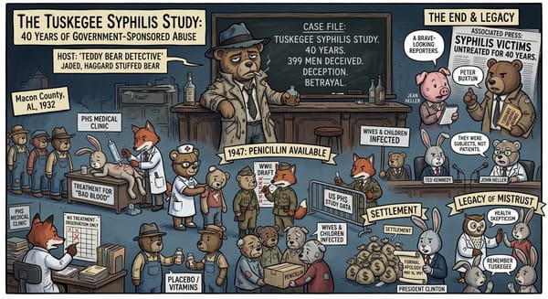 The Tuskegee Syphilis Study: 40 Years of Government-Sponsored Abuse